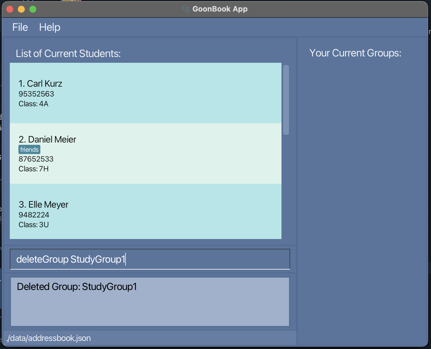 DeleteGroup